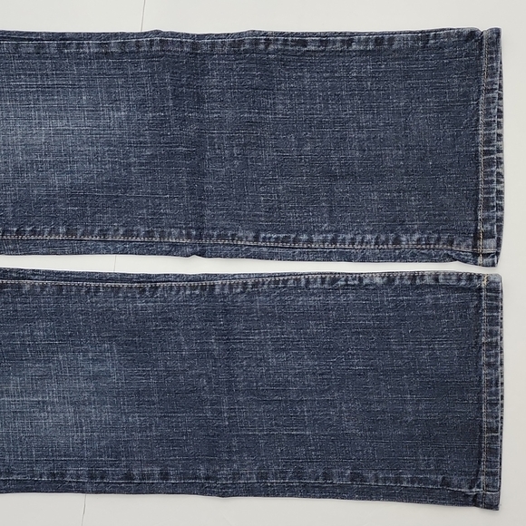 Calvin Klein Women's Denim Jeans Bootcut Double Stone Wash Blue Stretch Size 10 - Picture 6 of 15